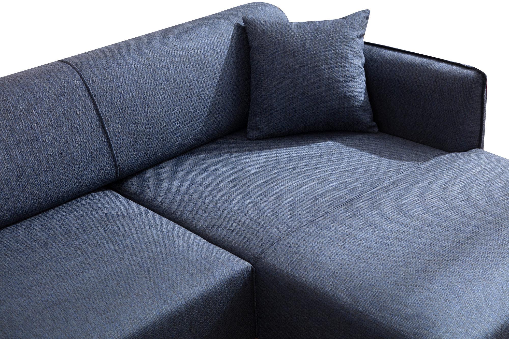 Belissimo Corner Sofa Right Blue 3