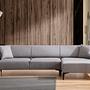 Belissimo Corner Sofa Right Grey 1