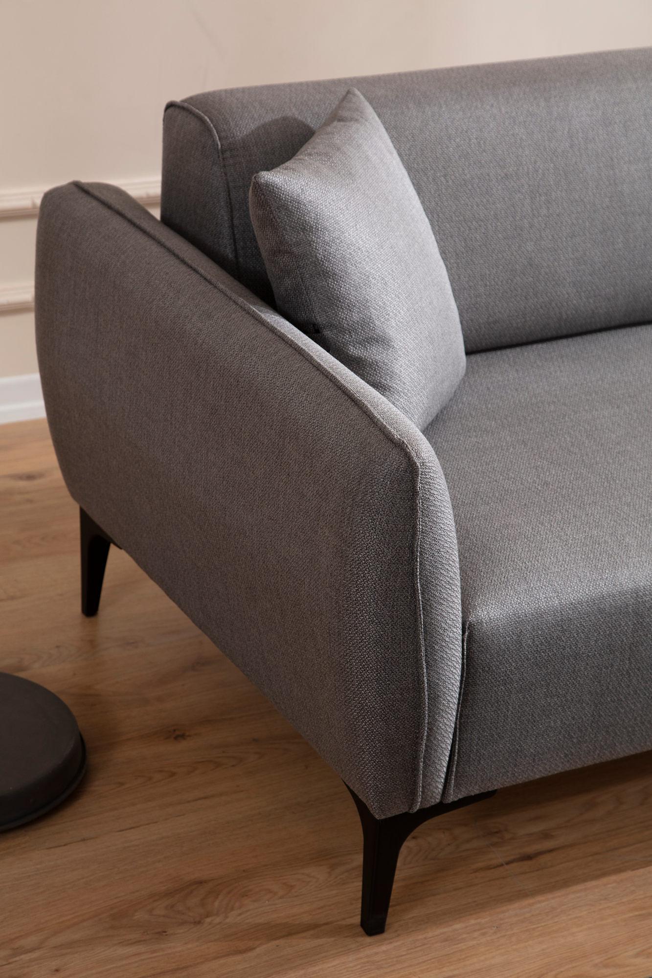 Belissimo Corner Sofa Right Grey 2