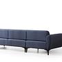 Belissimo Ecksofa Links Blau 6