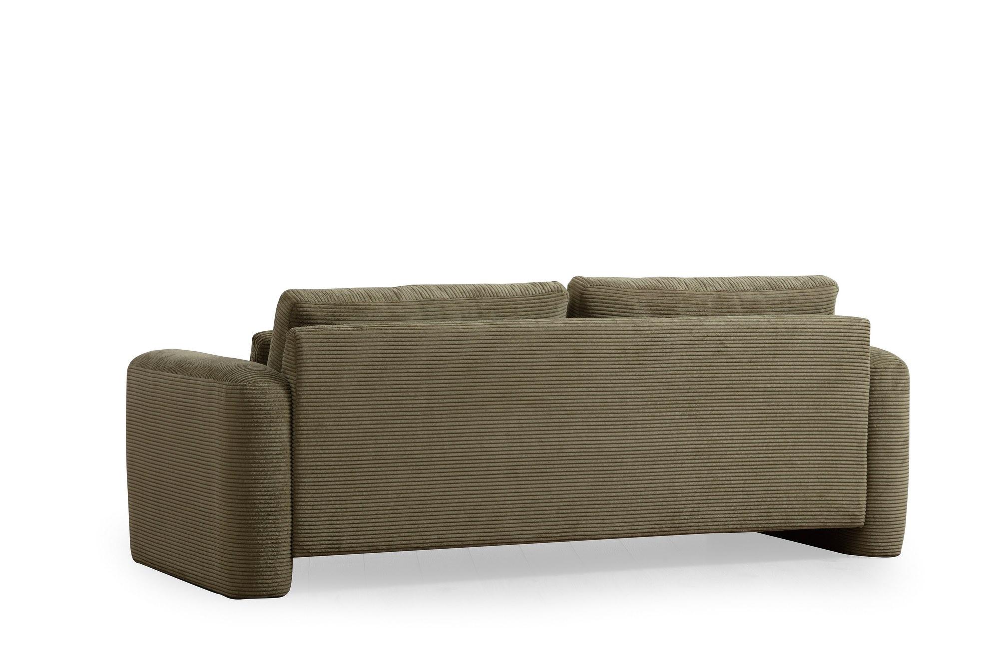 Lily 3-Seater Sofa Green 7