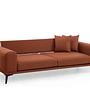 Kenzo 3-Sitzer Sofa Rot 3