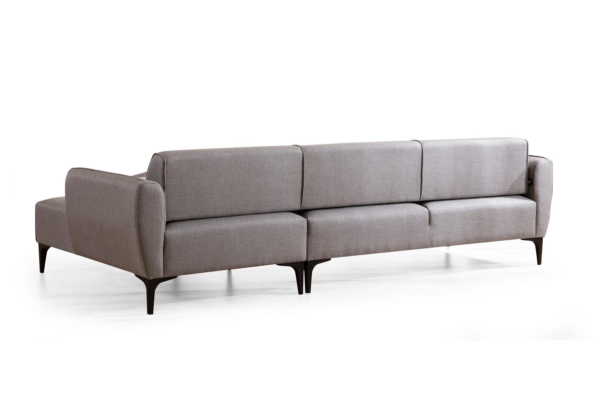 Belissimo Corner Sofa Right Grey 6