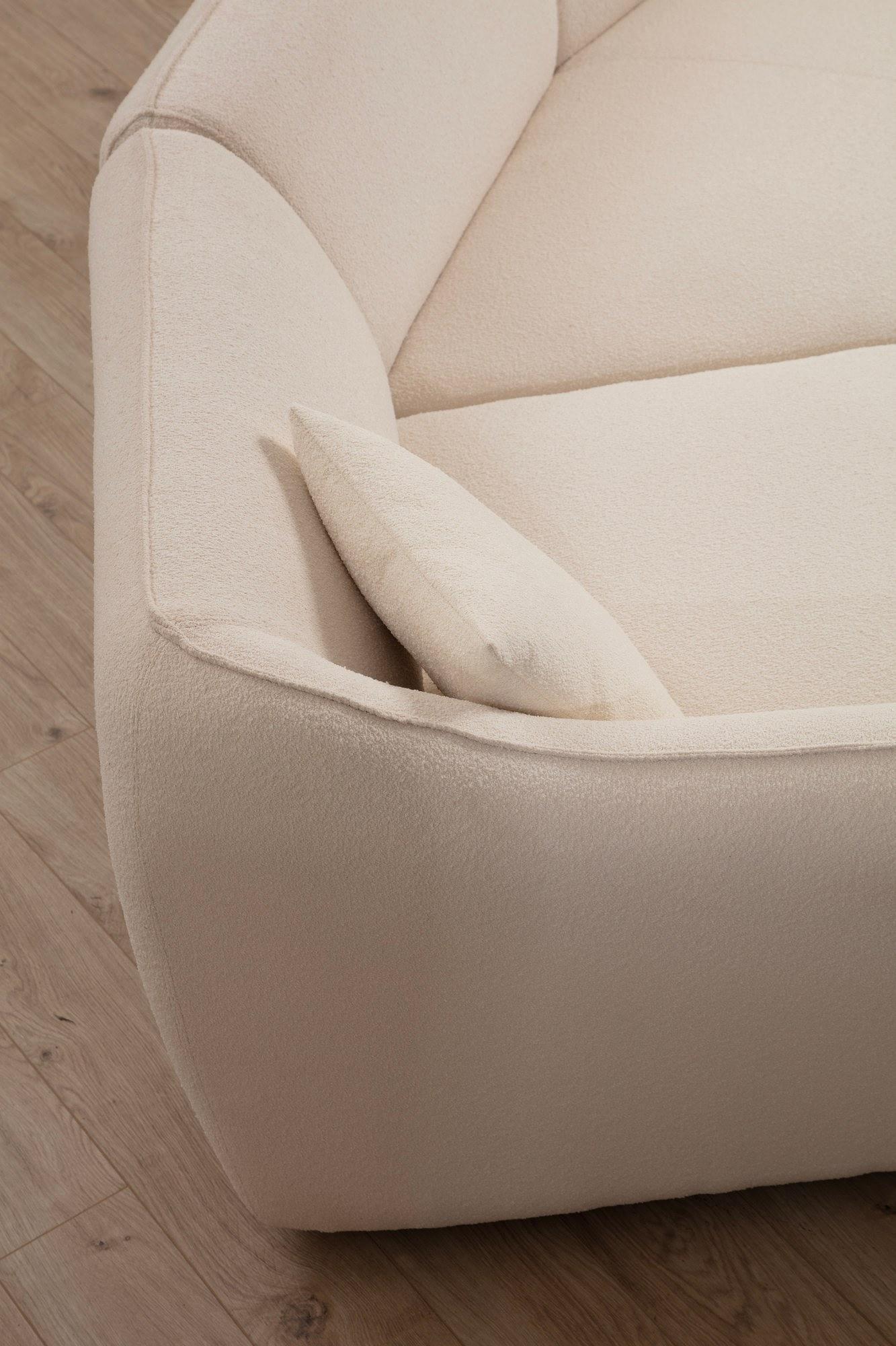 Mentis Corner Sofa Cream 2