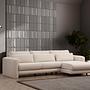 Lily Ecksofa Rechts Creme 1
