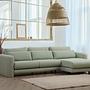 Lily Corner Sofa Right Green 1
