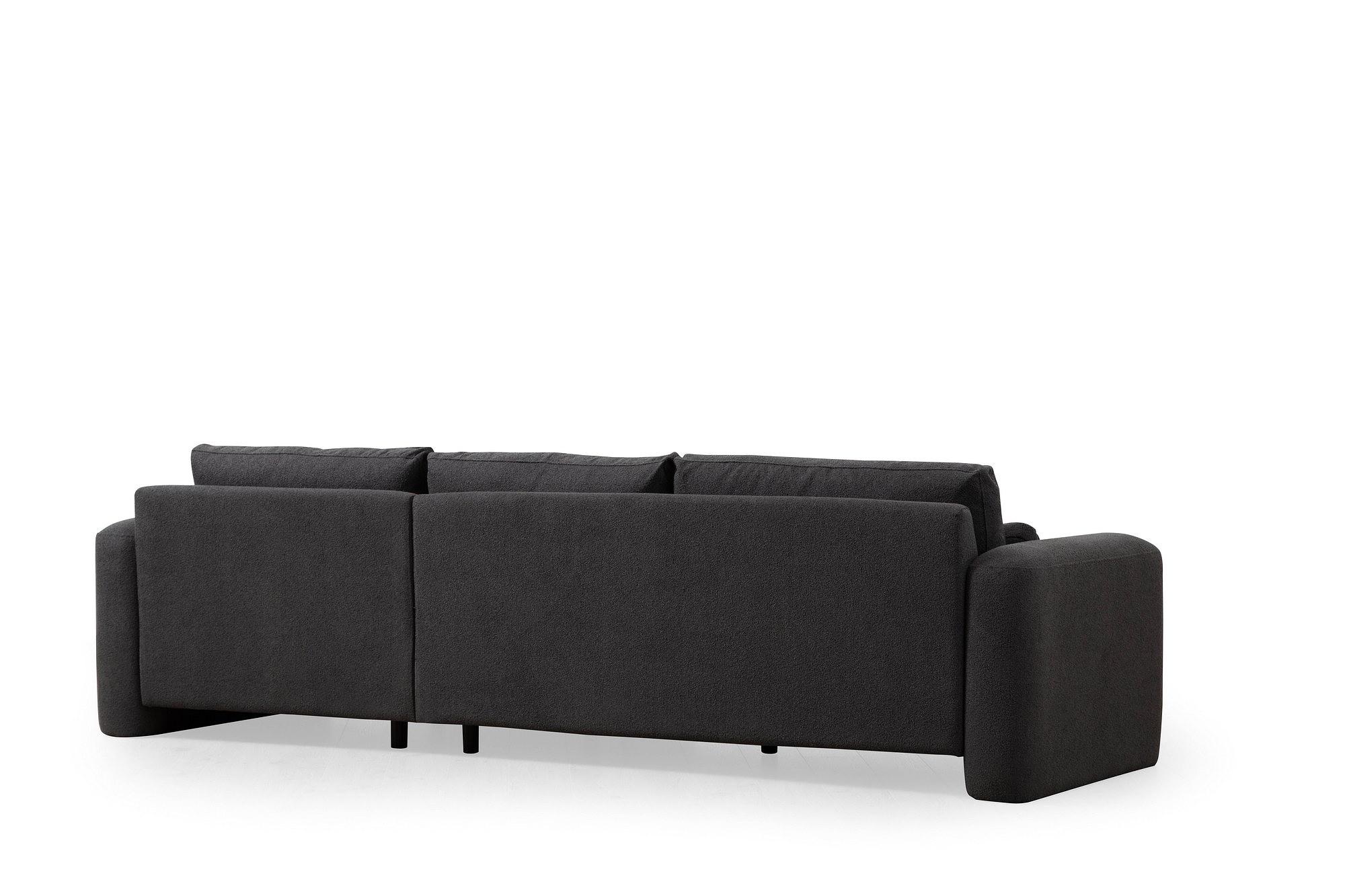 Lily corner sofa right grey 8
