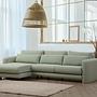 Lily Corner Sofa Left Green 1