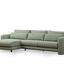 Lily Corner Sofa Left Green 0