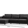 Lily Corner Sofa Left Grey 9