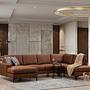 Porto Corner Sofa Camel 1