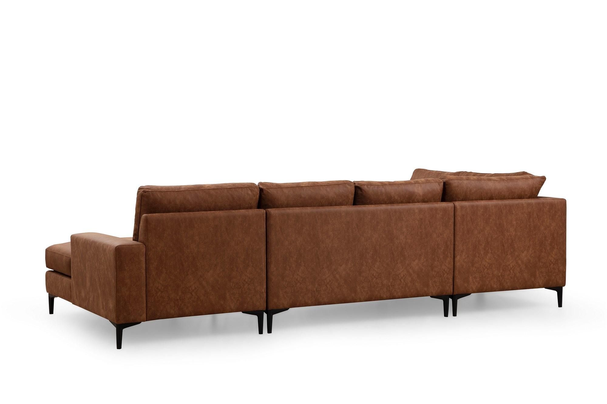 Porto Ecksofa Braun 6