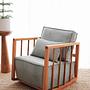 Sallanan Kindersessel Blau 1