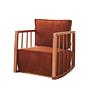 Rocking children's chair Cinnamon brown 0