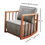 Sallanan Kindersessel Blau 5