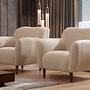 Napoli Armchair Cappuccino Brown 1