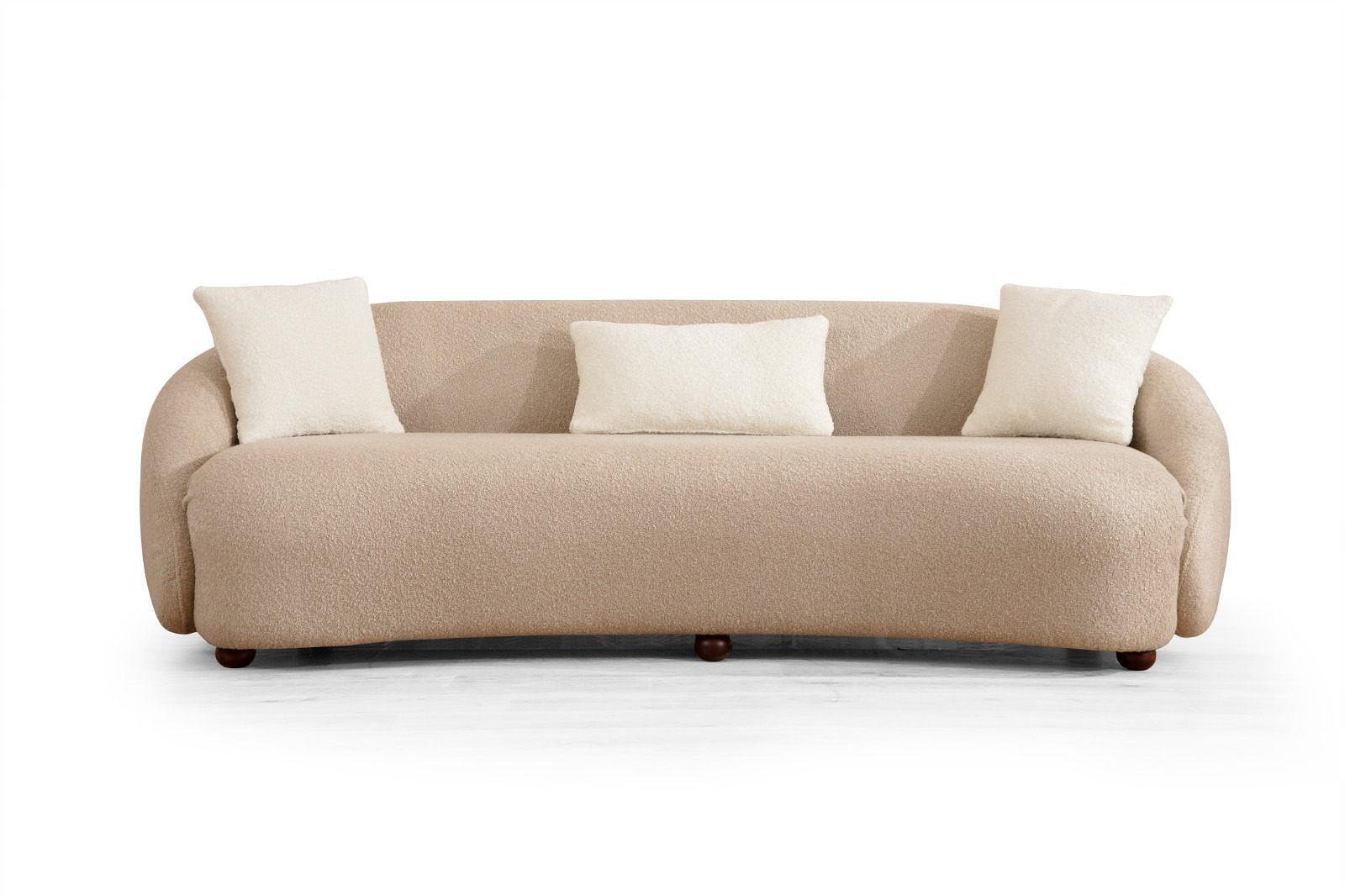 Napoli 3-seater sofa Brown 3