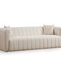 Royal 3-seater sofa cream 0