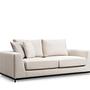 2-seater sofa beige 0