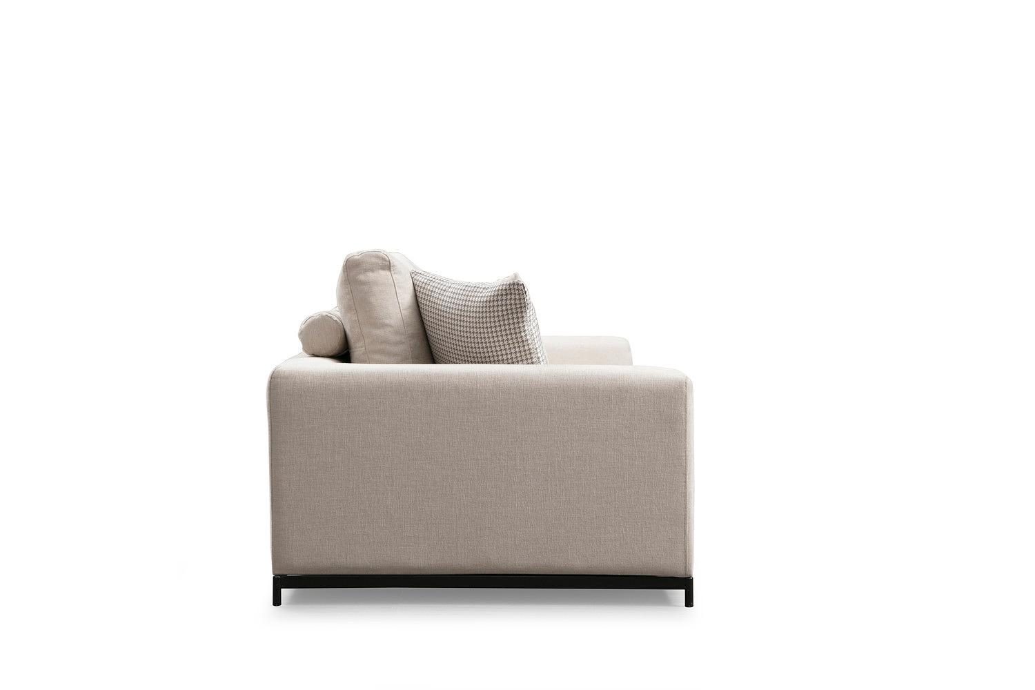 2-seater sofa beige 4