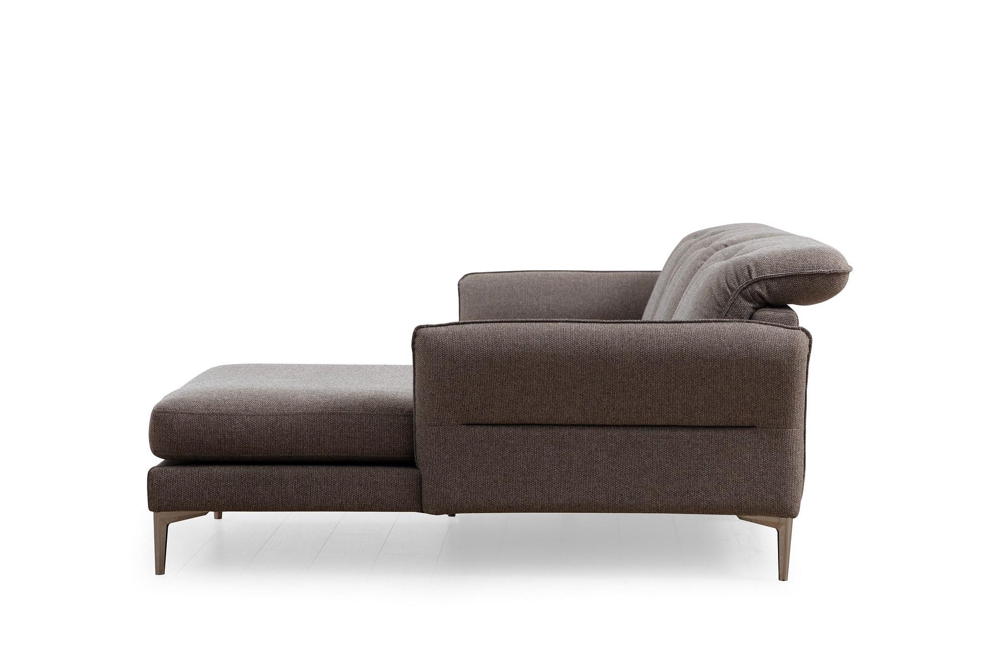 Costor Ecksofa Rechts Grau 5
