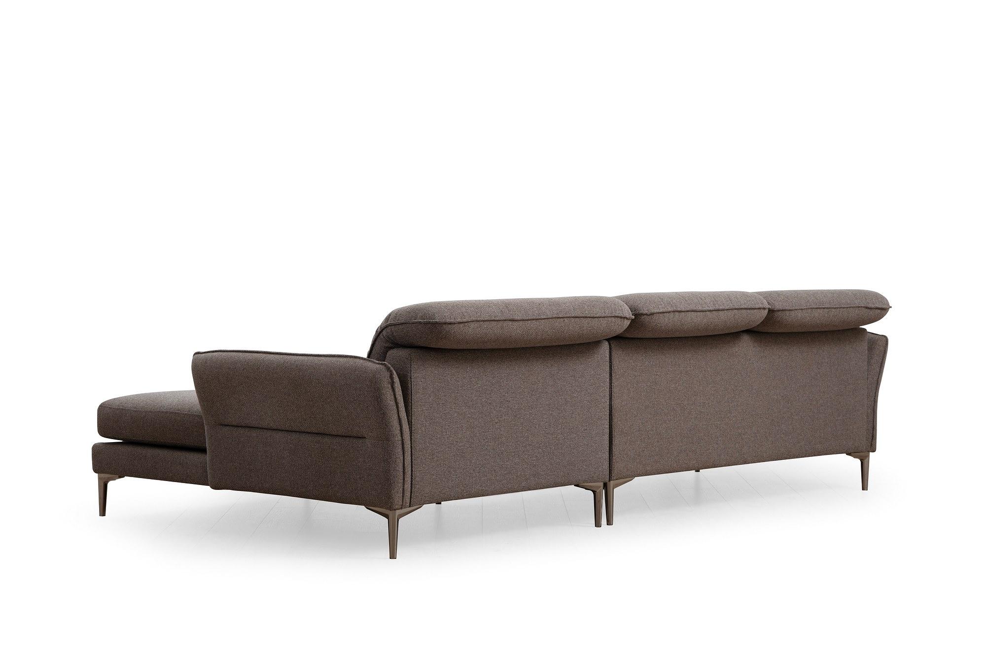 Costor Ecksofa Rechts Grau 6