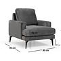 Papira Armchair Anthracite 2