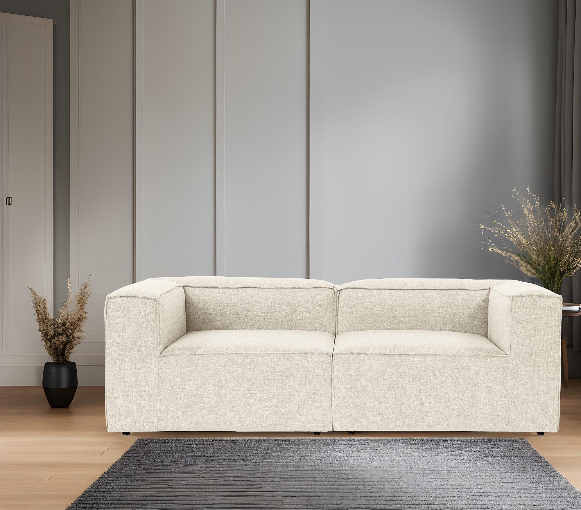 Fora 2-Seater Sofa Ecru 4