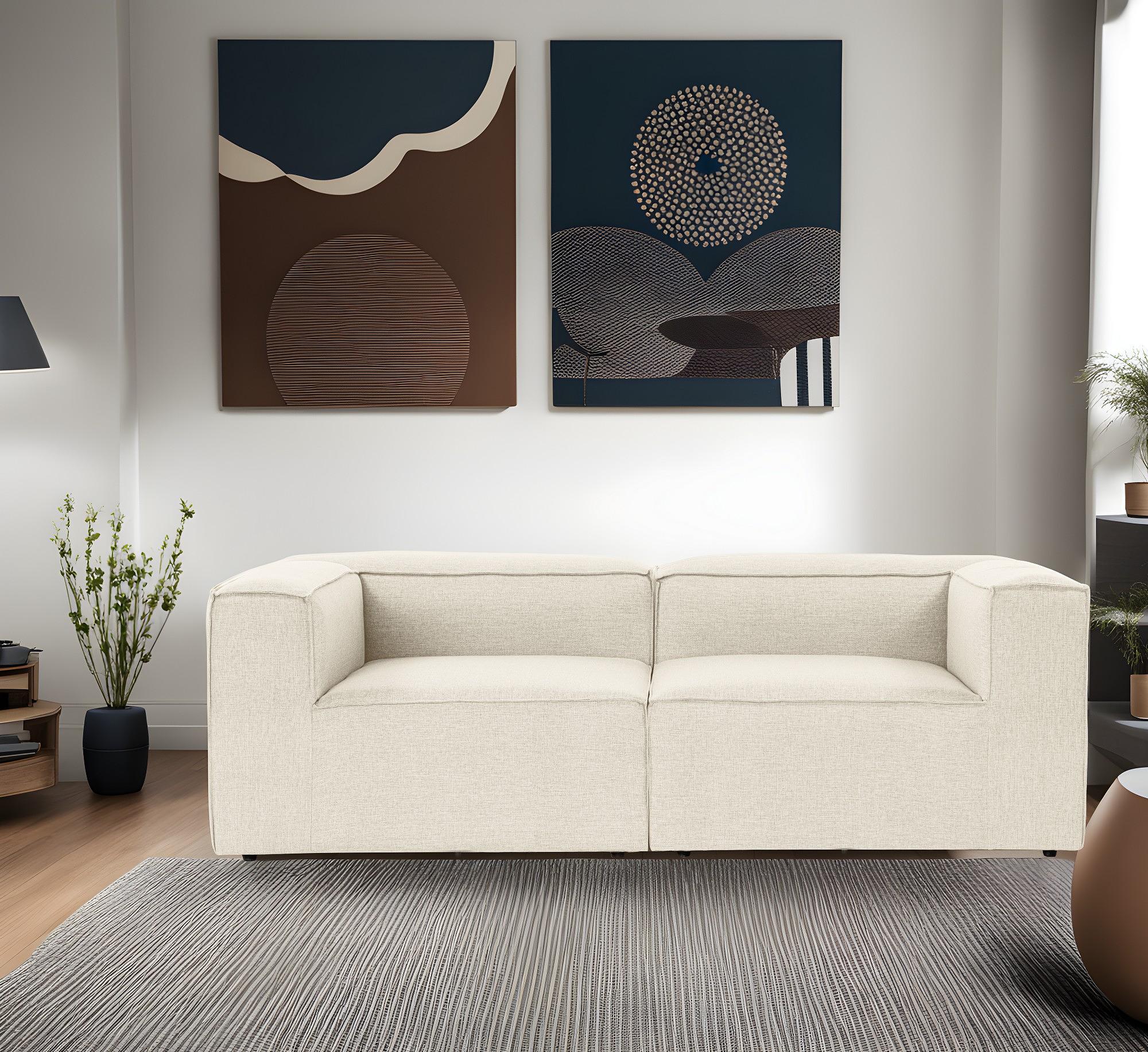 Fora 2-Sitzer Sofa Ecru 2