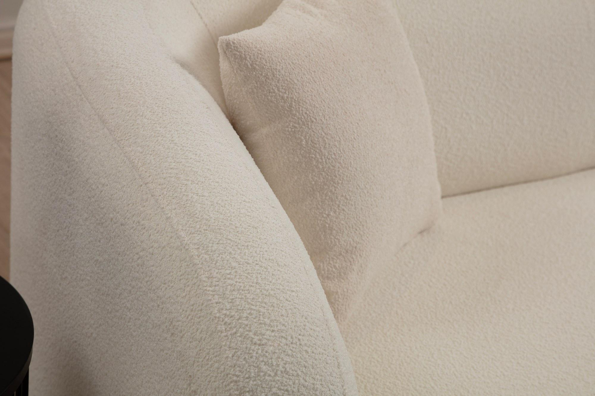 Asos 3-seater sofa cream 3