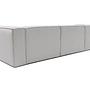 Fora 3-seater sofa light gray 5