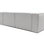 Fora 3-seater sofa light gray 6