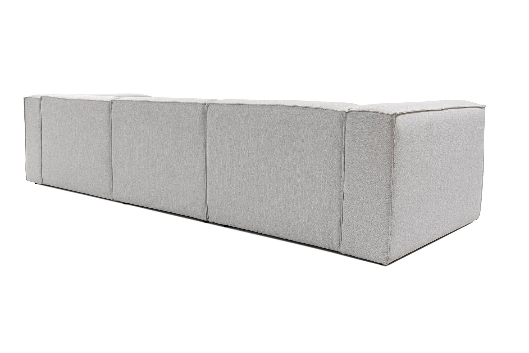 Fora 3-seater sofa light gray 6