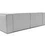 Fora 3-seater sofa light gray 8