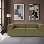 Fora 2-seater sofa green 1