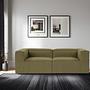 Fora 2-seater sofa green 3
