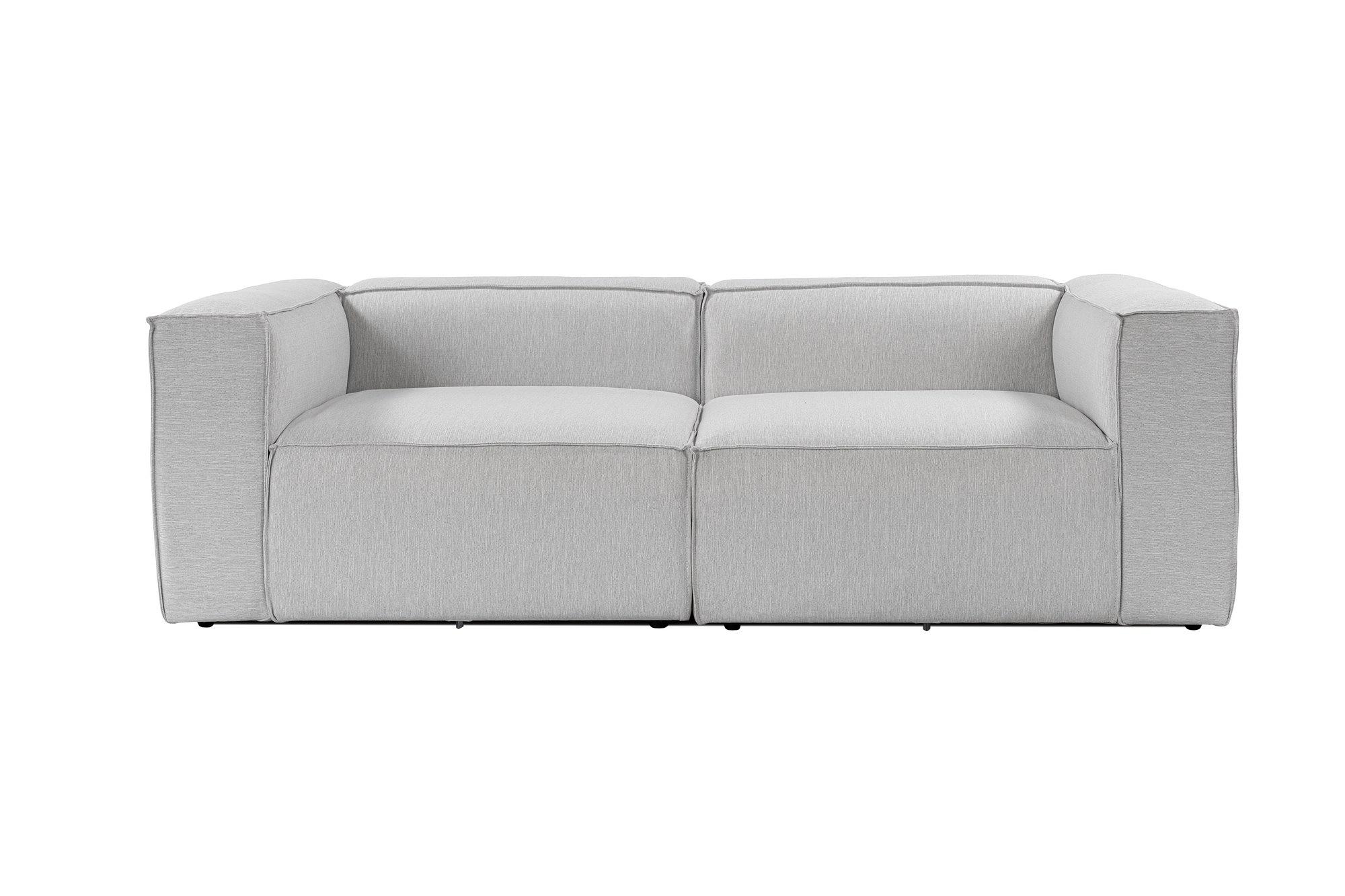 Fora 2-Sitzer Sofa Hellgrau 0