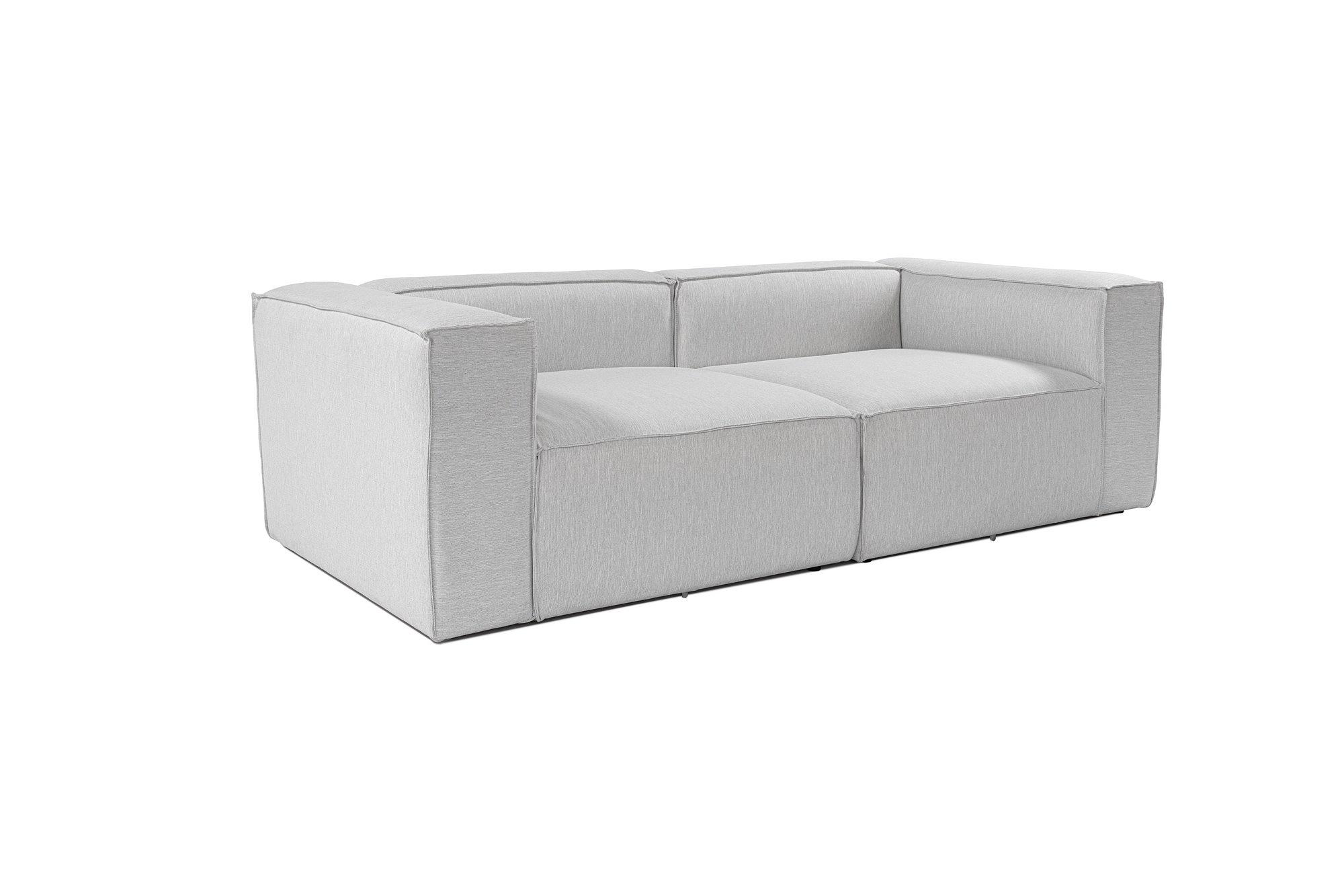 Fora 2-Seater Sofa Light Grey 2
