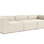 Fora 3-seater sofa ecru 6