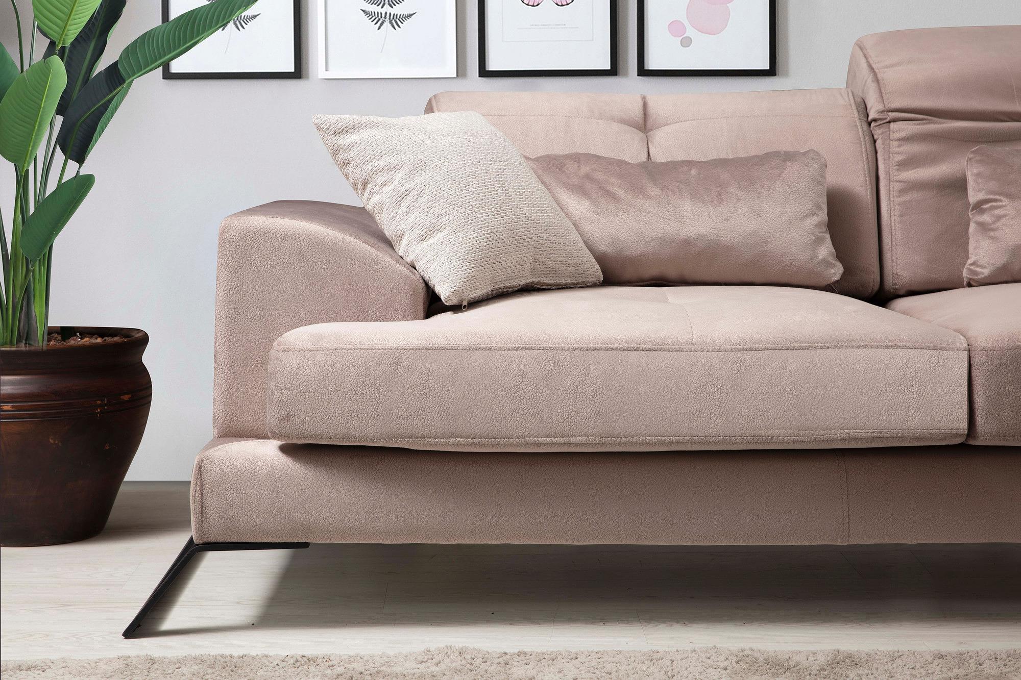 Frido Divano angolare destro beige 3
