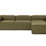 Fora Green Corner Sofa 0
