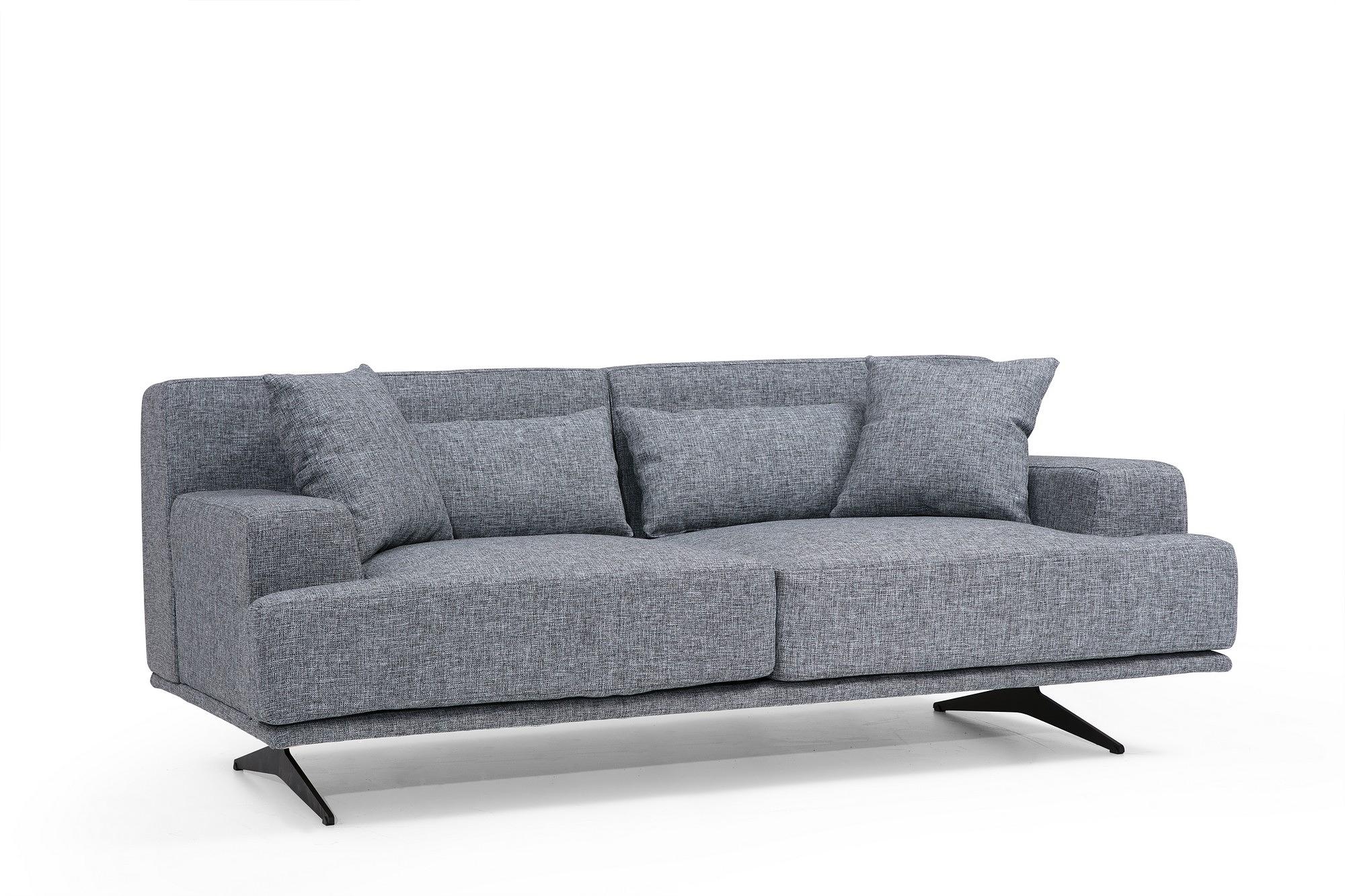 Bentley 2-seater sofa gray 4