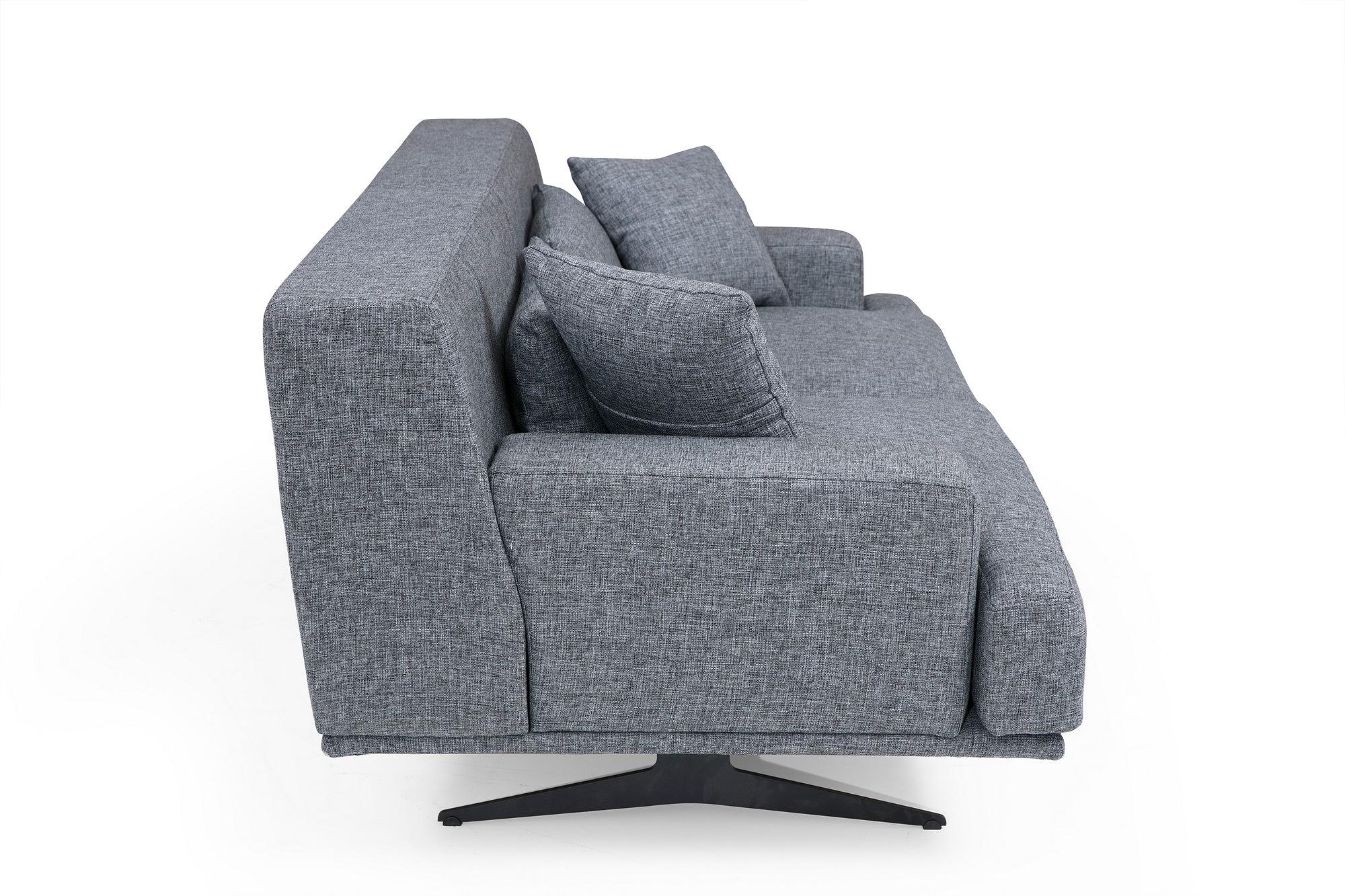 Bentley 2-seater sofa gray 5