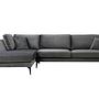 Papira Ecksofa Links Anthrazit 0