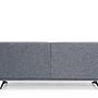 Bentley 2-seater sofa gray 6