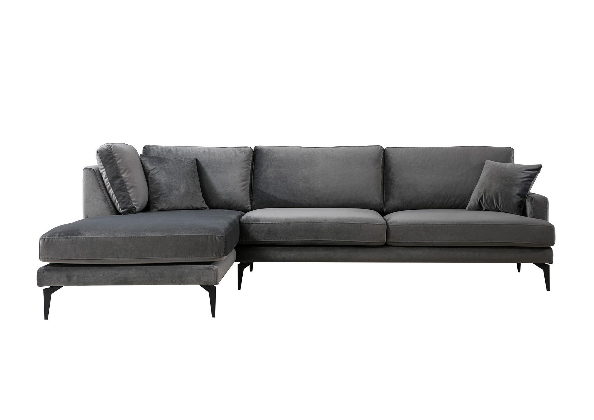 Papira Ecksofa Links Anthrazit 3