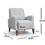 Montana Sessel Grau 0