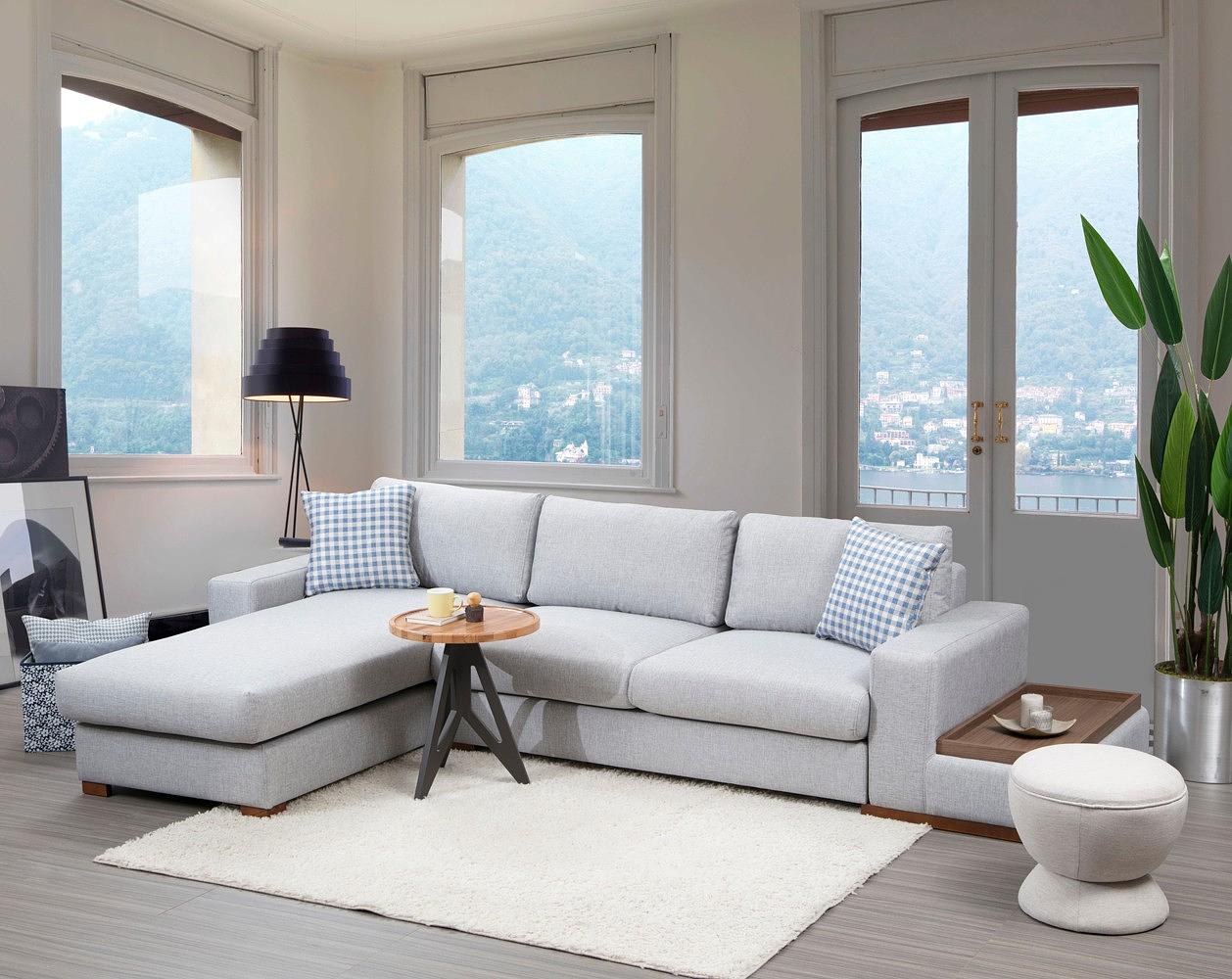 Loop 14 Corner sofa Grey 1