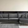 Papira Ecksofa Rechts Anthrazit 2