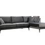 Papira Ecksofa Rechts Anthrazit 4